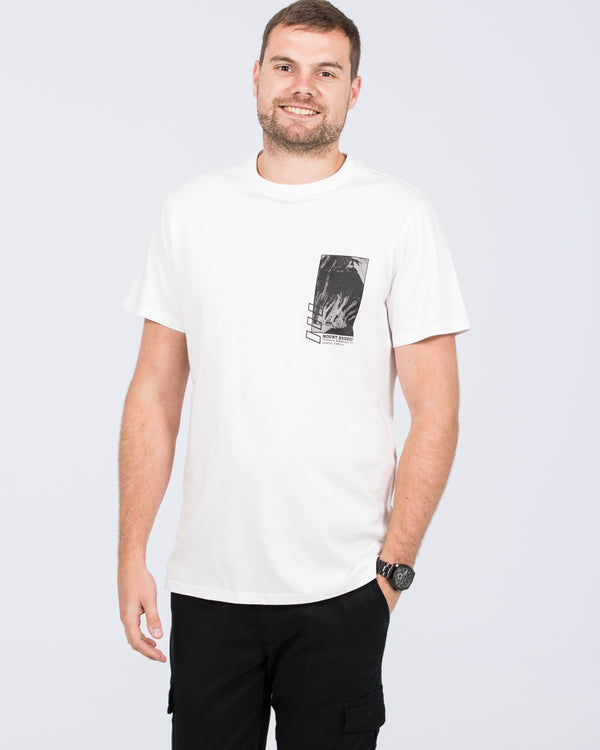 2t Brodie Tall Mount Everest Regular Fit T-Shirt (white)