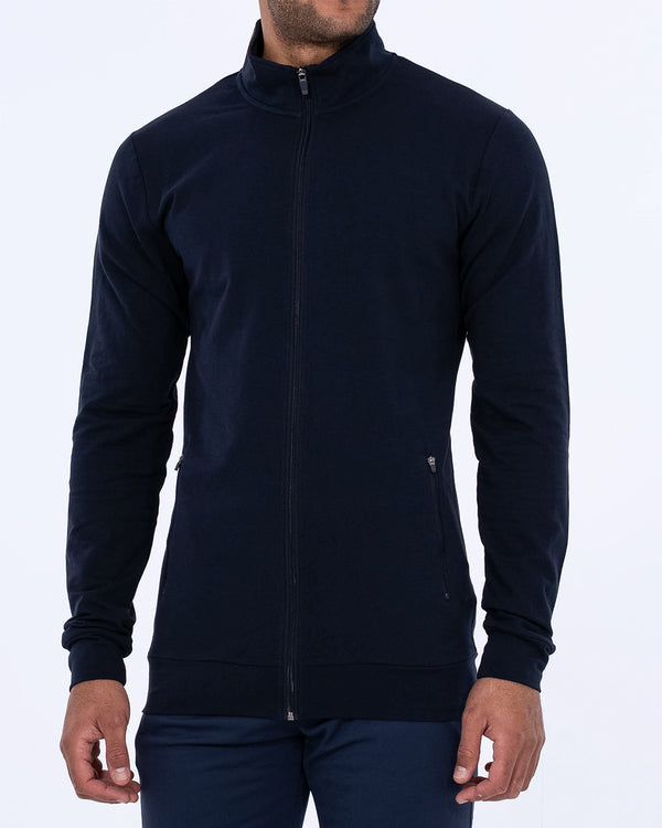 2t Tall Zip Up Top (navy)