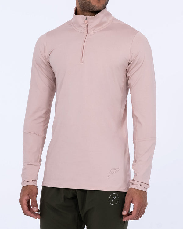 Parell Evolve Tall Quarter Zip Training Top (dusky pink)
