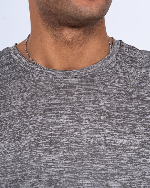 Parell Evolve Tall Sleeveless Spacedye Training Top (grey)