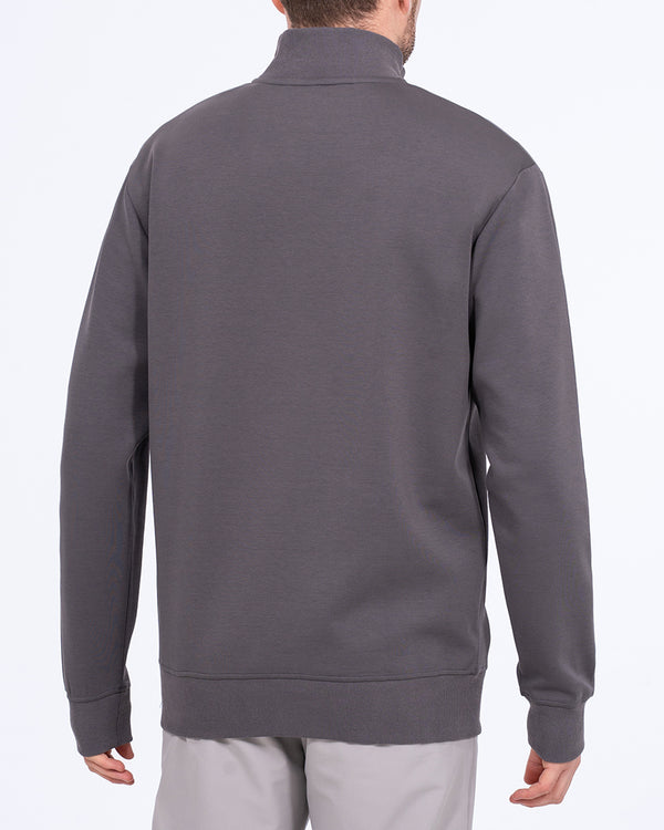 Parell Active Hoher Leichter Quarter-Zip Pullover (grau)