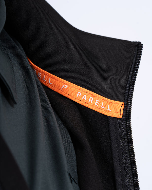 Parell Aktives Tall Zip Durch Trainingsoberteil (schwarz)