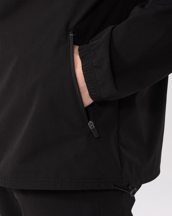 2t Tall Track Lightweight Jacket (black)