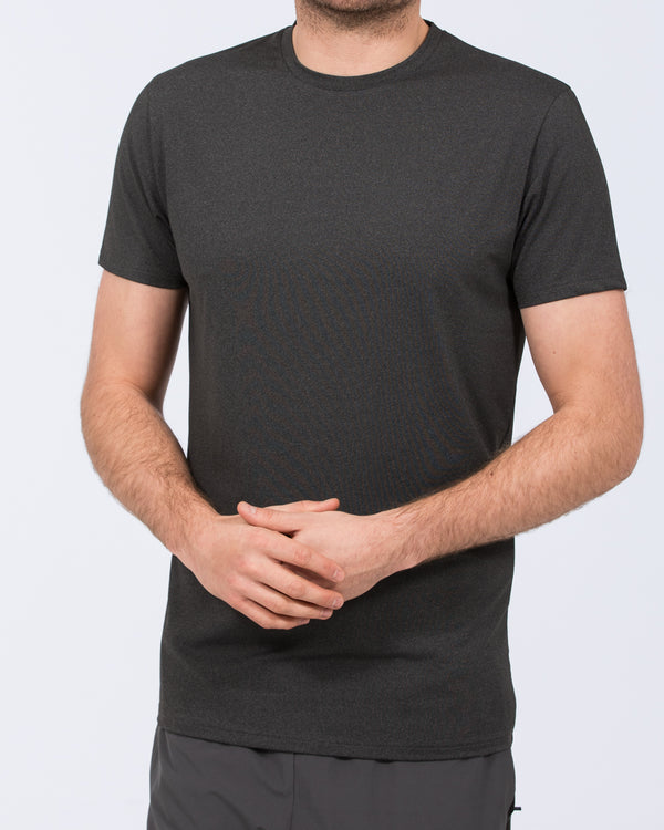 2t Tall Fitted Training Top (charcoal)