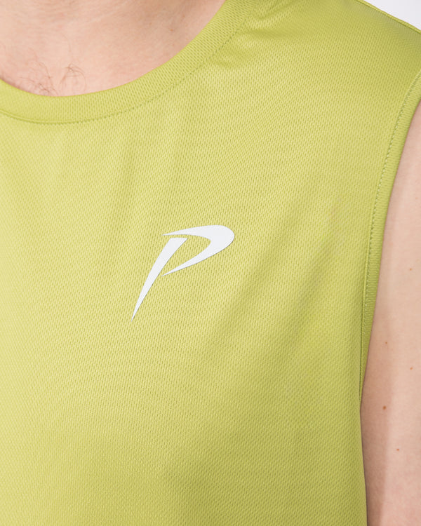 Parell Evolve Tall Sleeveless Training Top (chartreuse)