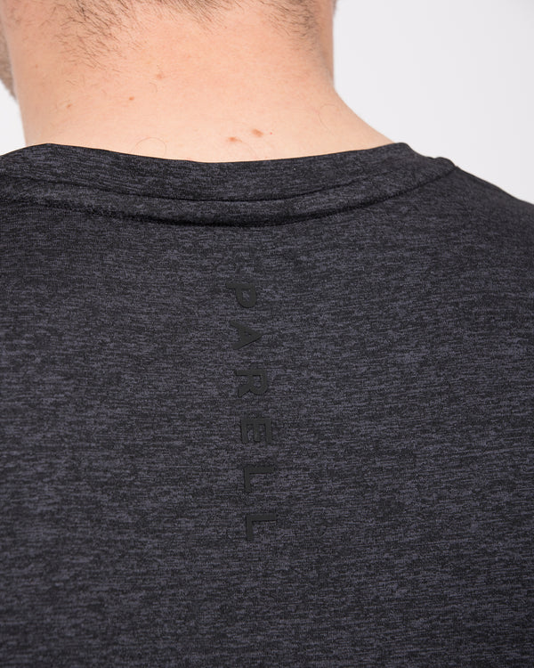 Parell Evolve Tall Sleeveless Spacedye Training Top (black)