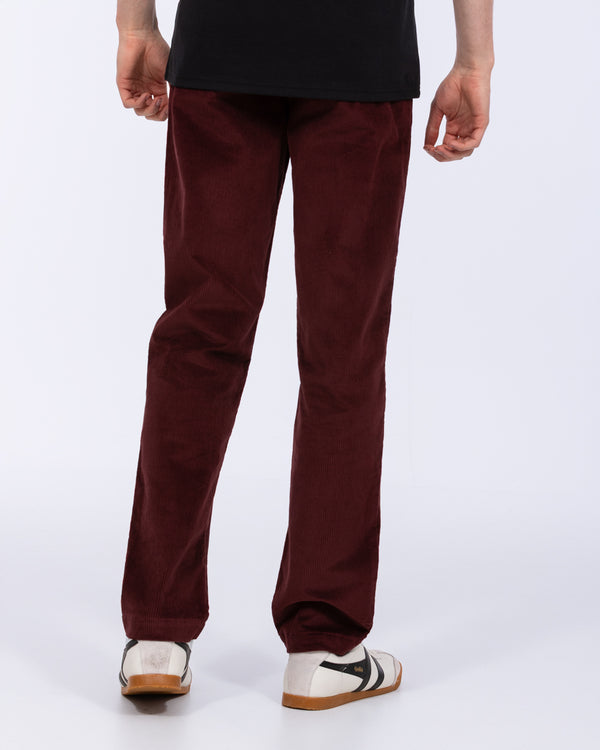 2t Fletcher hohe Kordhose (burgunderrot)