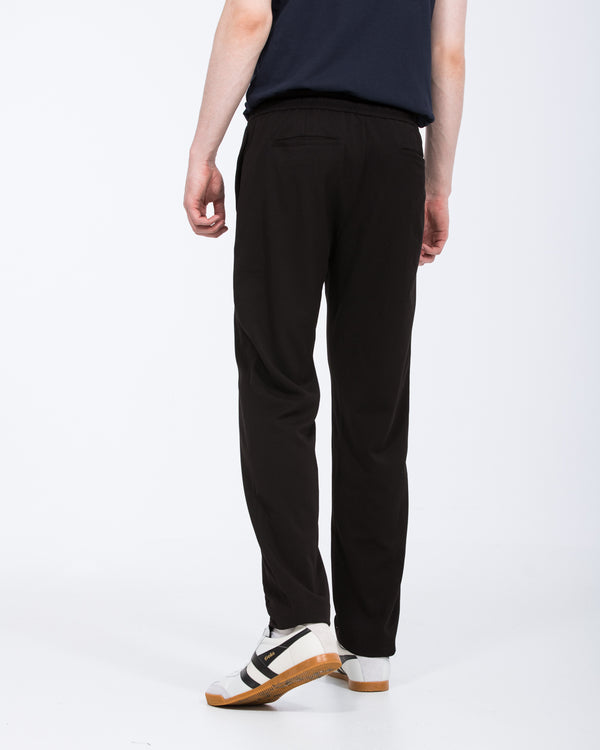 2t Jake Comfort Fit Drawstring Trousers (black)