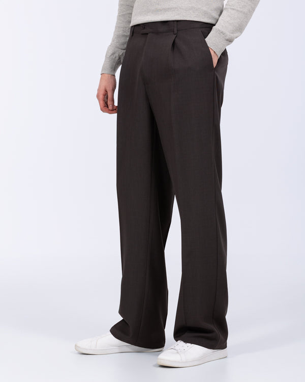 2t Saxon Tall Wide Leg Trouser (charcoal)