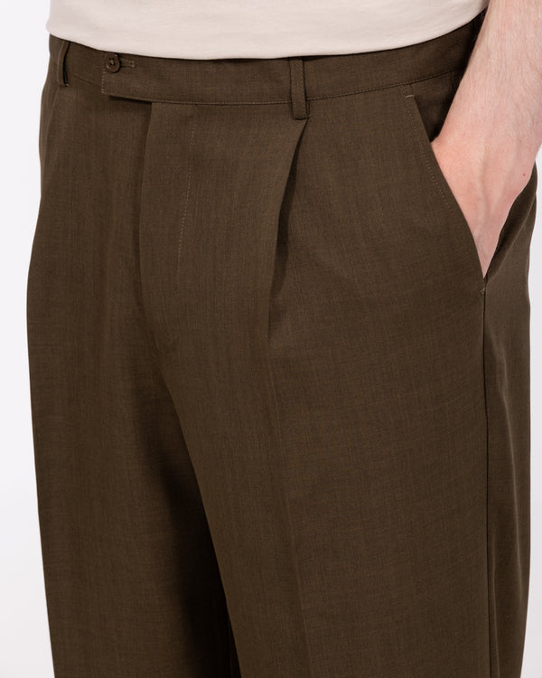 2t Saxon Tall Wide Leg Trouser (forest)