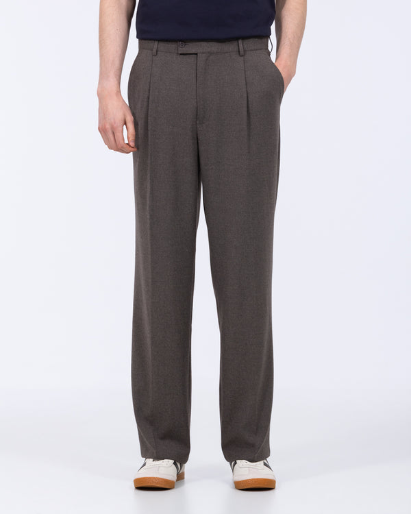 2t Sinclair Tall Wide Leg Pleated Trouser (charcoal)