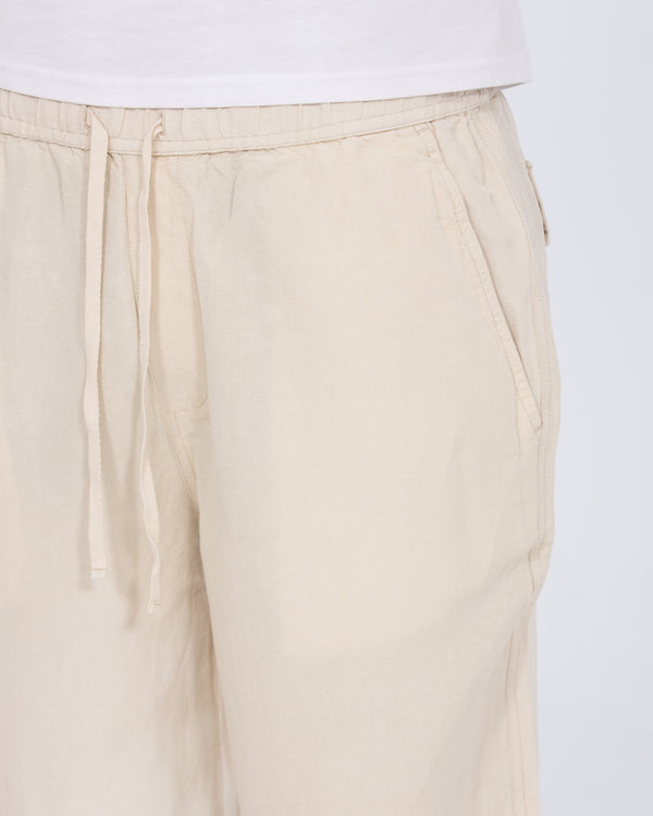 2t Harrison Tall Linen Blend Pull On Trousers (natural)