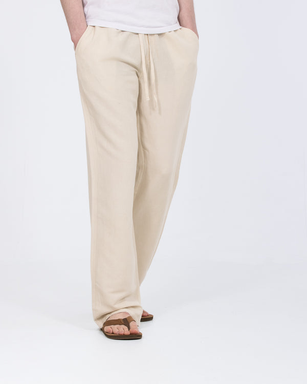2t Harrison Tall Linen Blend Pull On Trousers (natural)