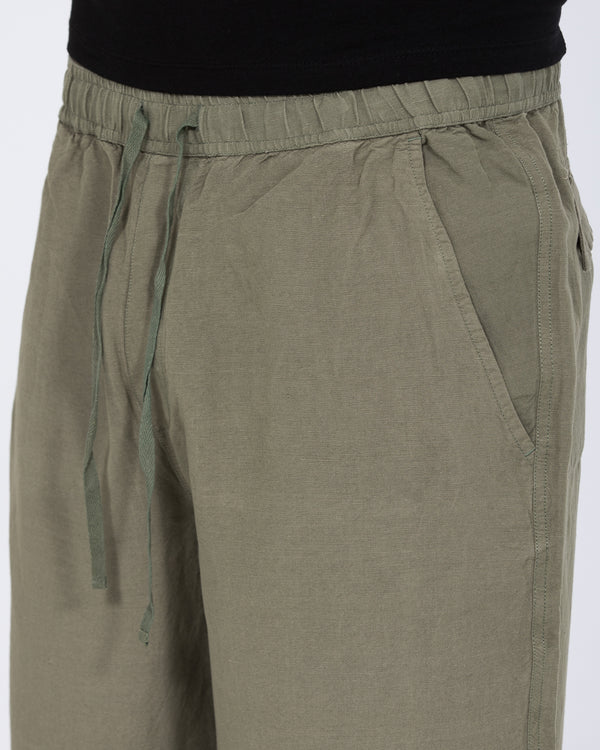 2t Harrison Tall Linen Blend Pull On Trousers (sage)