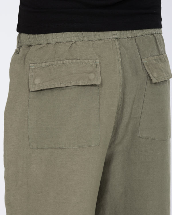 2t Harrison Tall Linen Blend Pull On Trousers (sage)