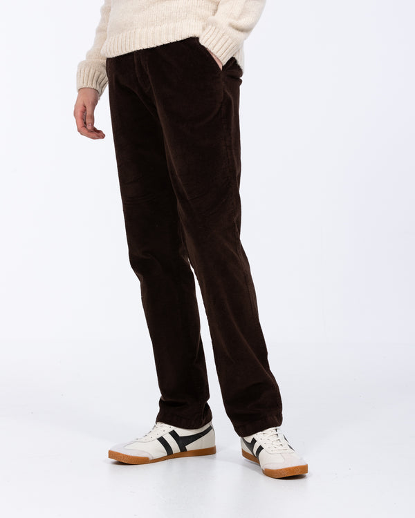 2t Fletcher Tall Regular Fit Cord Trousers (chocolate)