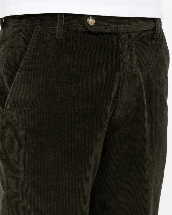 2t Fletcher Tall Regular Fit Cord Trousers (forest)