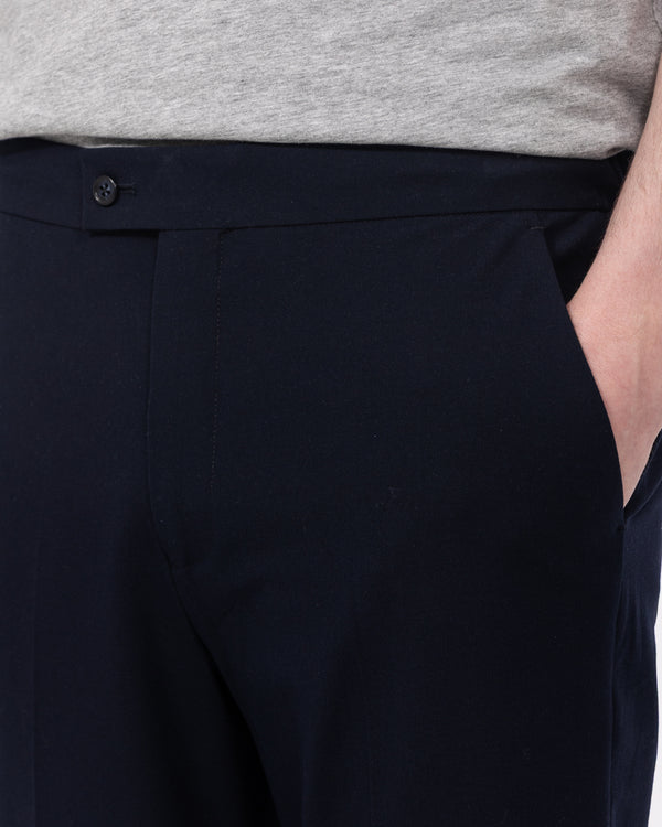 Harry Brown Tall Elasticated Waistband Trouser (navy)