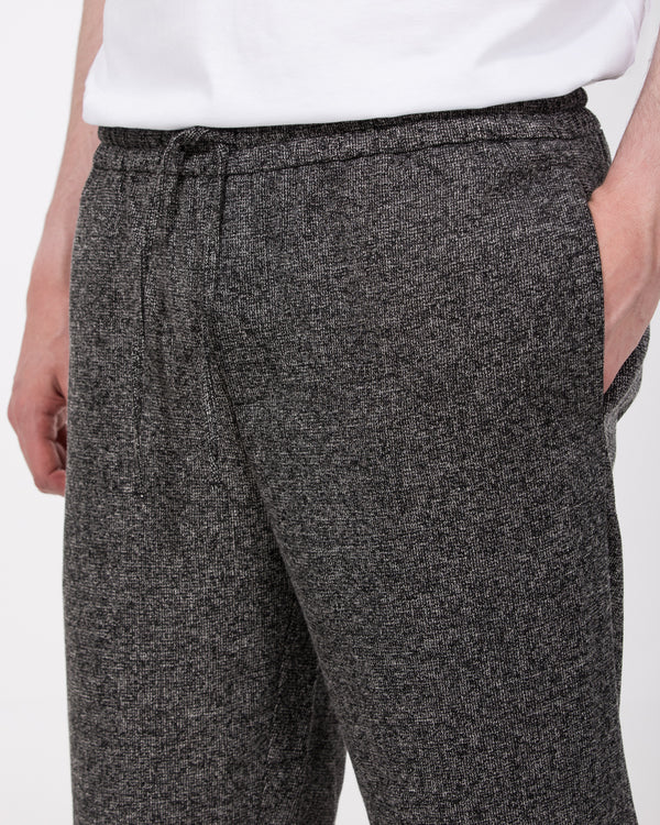 2t Jake Comfort Fit Drawstring Trousers (black pattern)