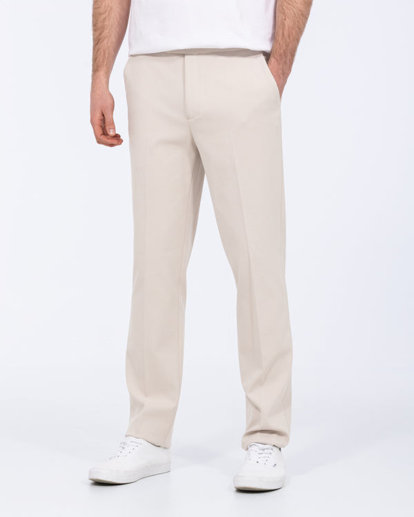 2t Sloan Tall Tapered Trousers (ivory)