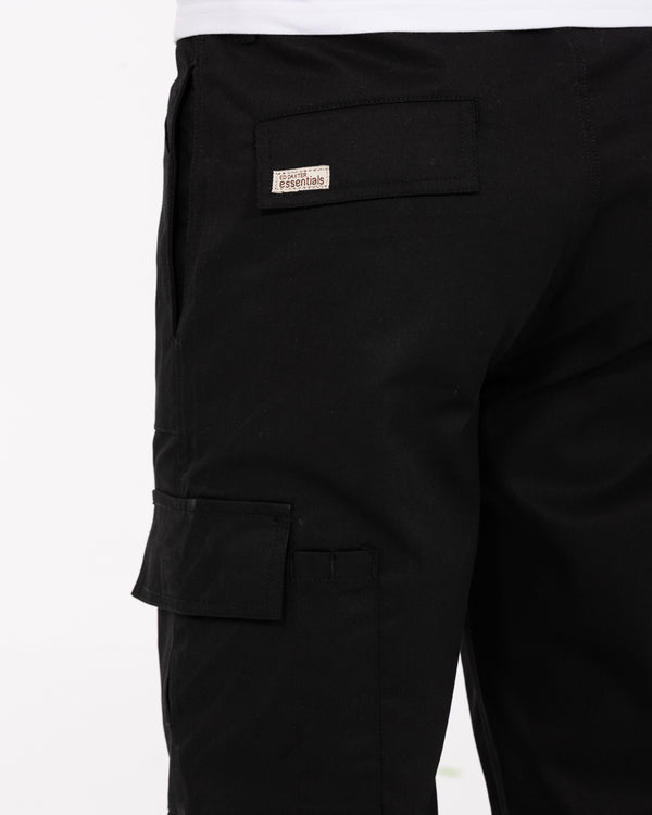 Ed Baxter Multi Pocket Tall Workwear Trousers (black)