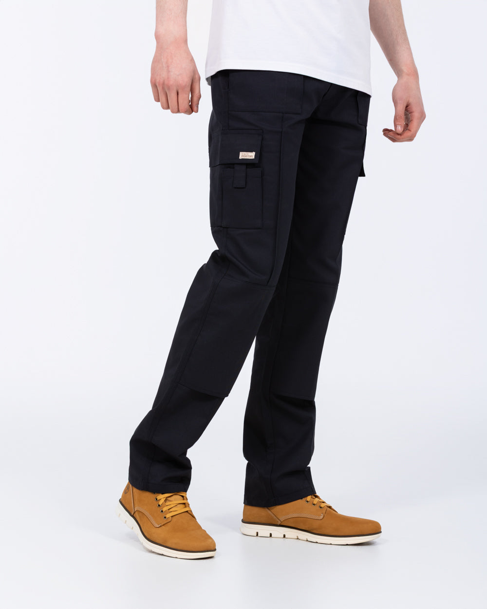 Ed Baxter Multi Pocket Extra Tall Tradesmen Workwear Trousers (navy ...