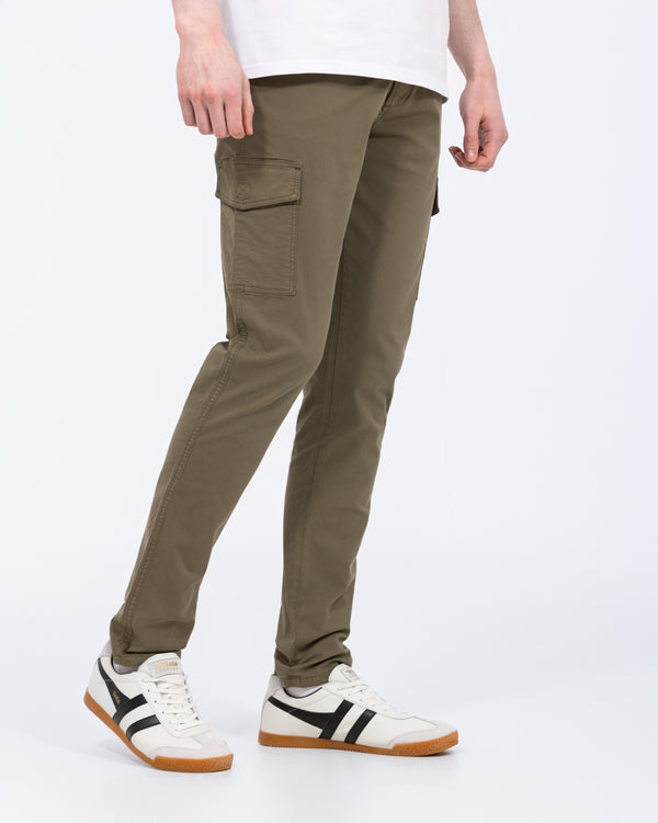 Essentalls Ray Tall Cargo Trousers (khaki)
