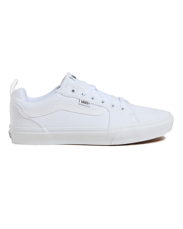 Vans Filmore Canvas Shoes (white/white) Tall Mens Clothing
