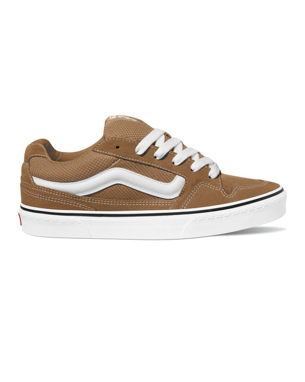Vans Caldrone Suede/Mesh Extra Long Mens Shoes (brown sugar