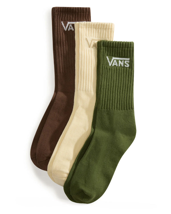 Vans Classic Crew Socks 3 Pairs (green balsam)