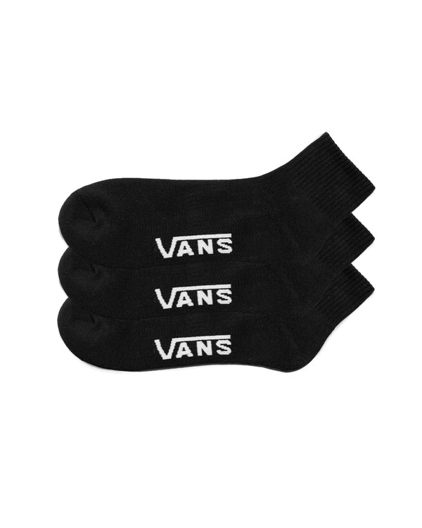 Vans Classic Quarter Crew Socks 3 Pairs (black)