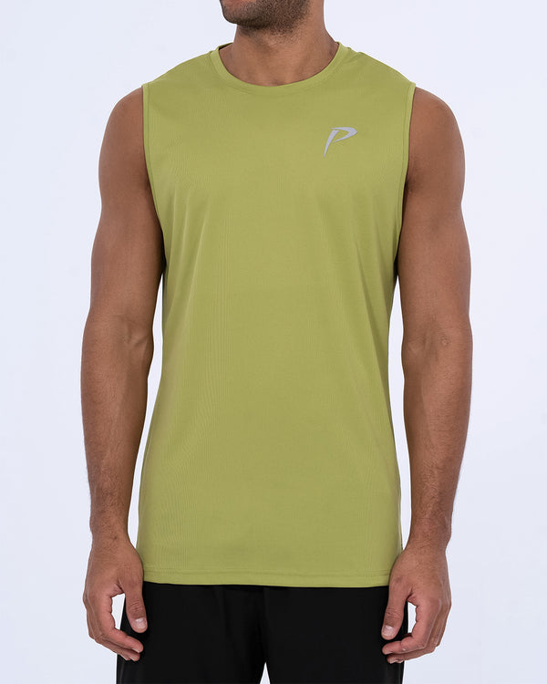 Parell Evolve Tall Sleeveless Training Top (chartreuse)
