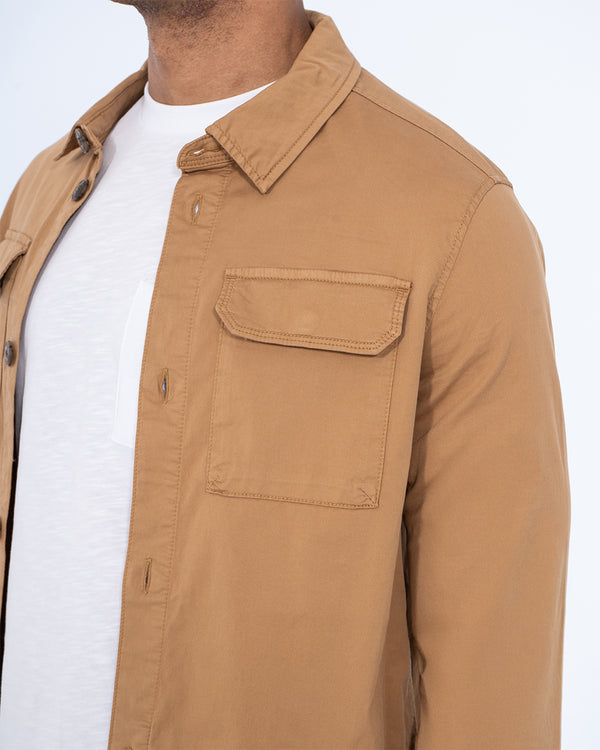 Redpoint Vico Tall Shacket (camel)