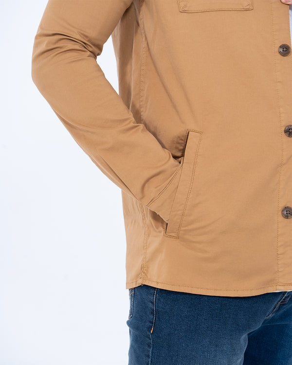 Redpoint Vico Tall Shacket (camel)
