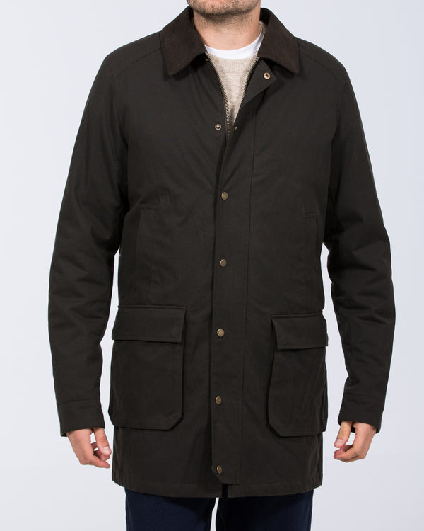 Skopes Ribble Tall Wax Jacket (olive)