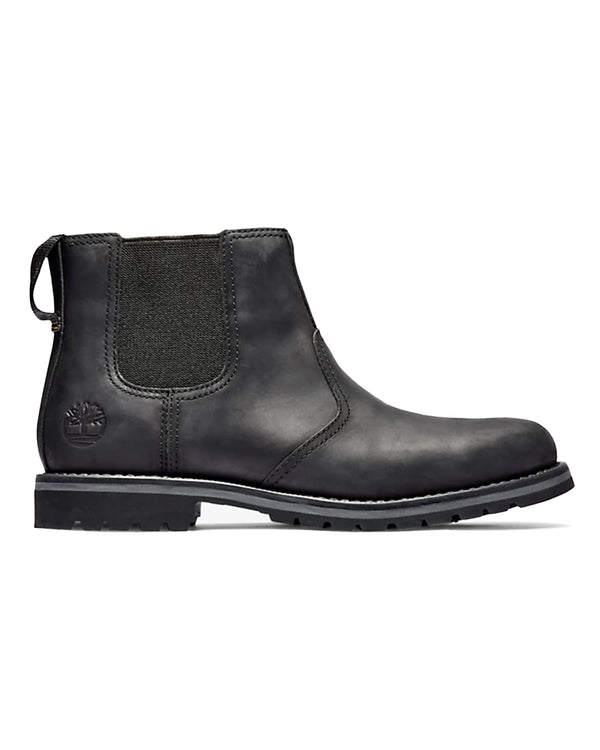 Timberland Larchmont II Chelsea-Stiefel (schwarzes Vollnarbenleder)