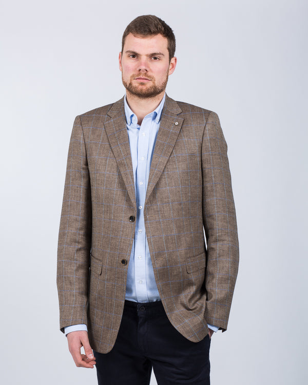 Skopes Charles Slim Fit Tall Blazer (brown)