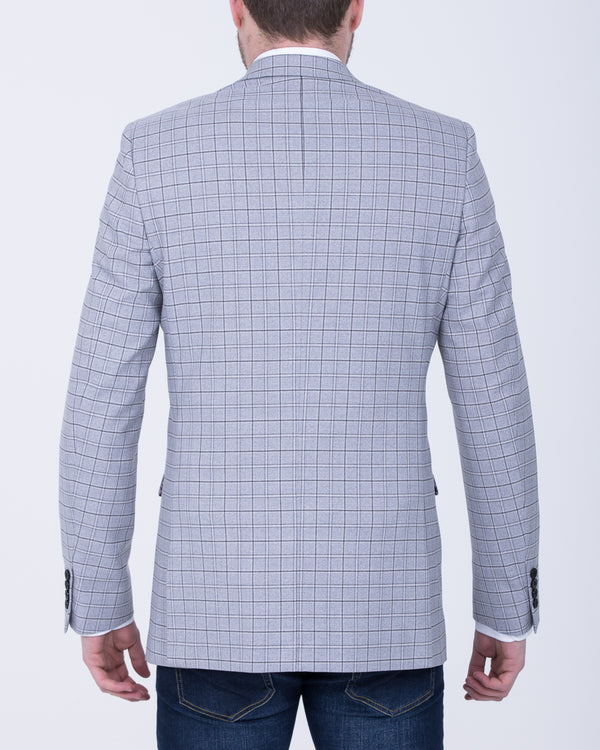 Skopes Brook Checked Blazer (silver/grey)