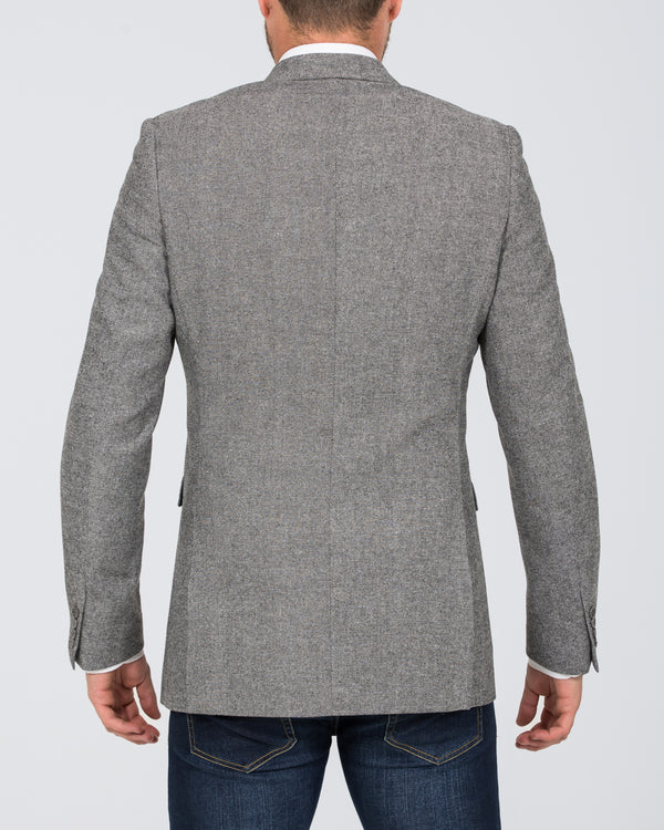 Skopes Ruthin Tall Tweed Blazer (silver)