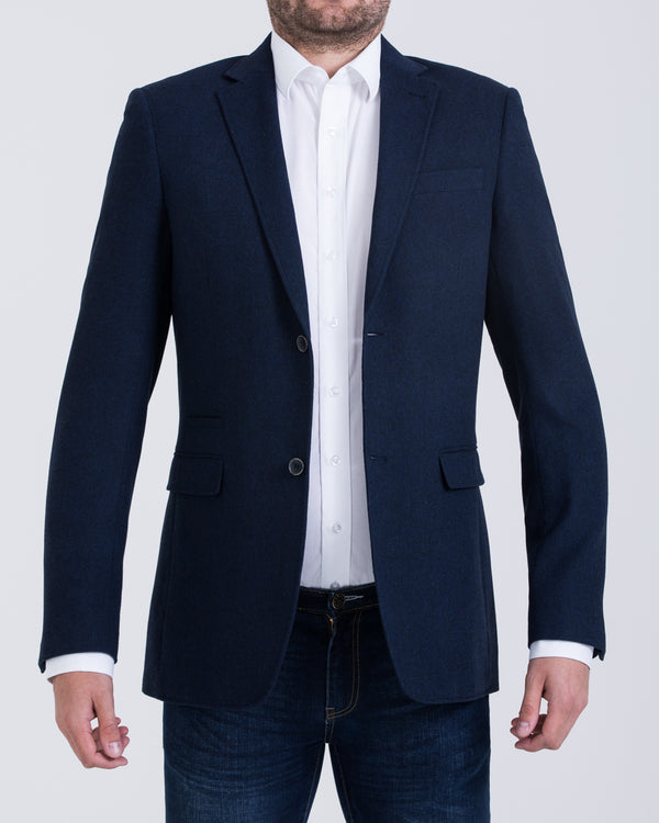 Skopes Ruthin hoher Tweed-Blazer (marineblau)
