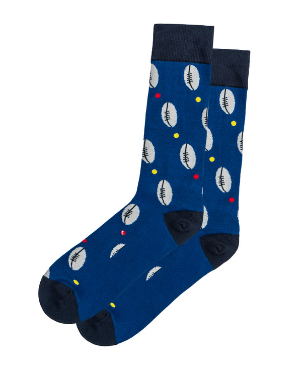 Swole Panda Bamboo Socks 1 Pair (rugby)