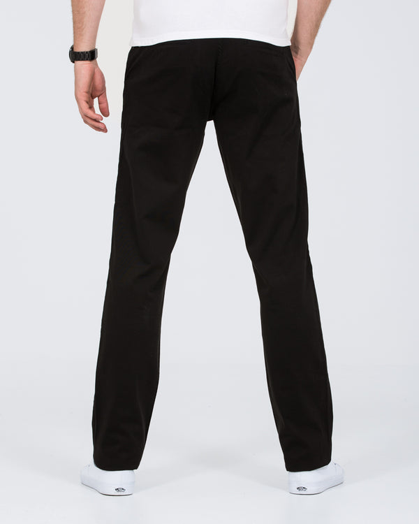 2t Marco Regular Fit Tall Chinos (black)