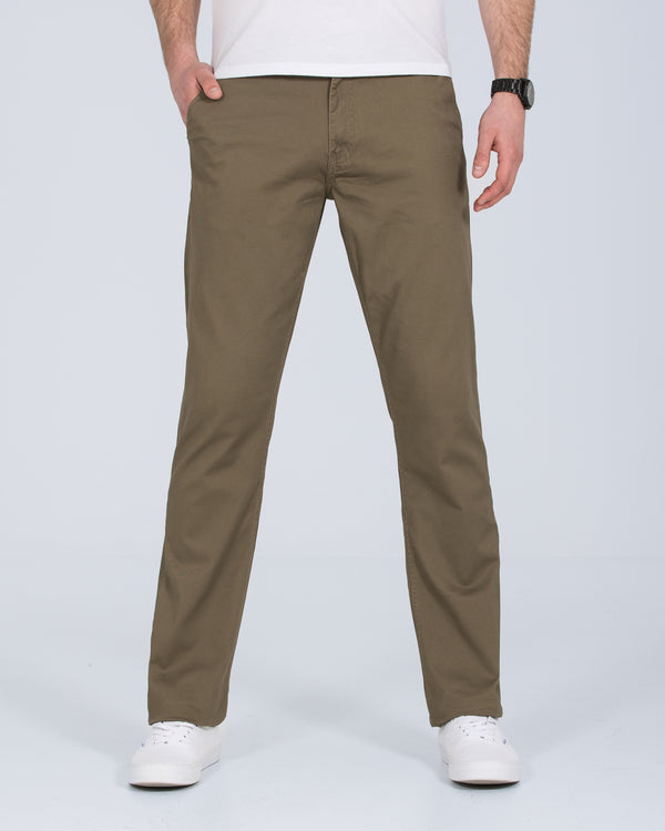 2t Marco Regular Fit Tall Chinos (light khaki)