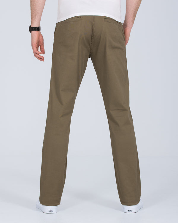 2t Marco Regular Fit Tall Chinos (light khaki)