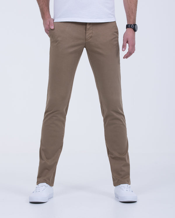 Redpoint Jasper Slim Fit Tall Chinos (dunkelbeige)