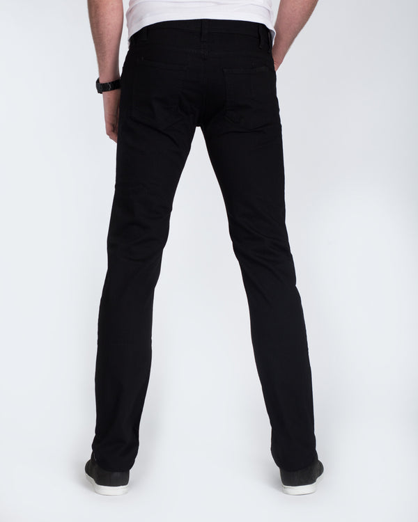 Cub Fox Tapered Fit Tall Chinos (black)