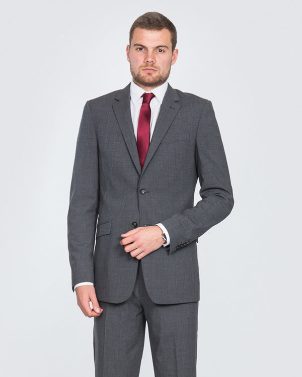 Skopes Regular Fit Wool Tall Suit (grey)