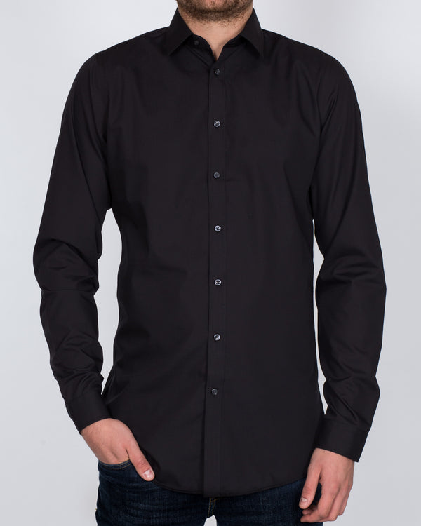 2t Slim Fit Tall Long Sleeve Shirt (black)