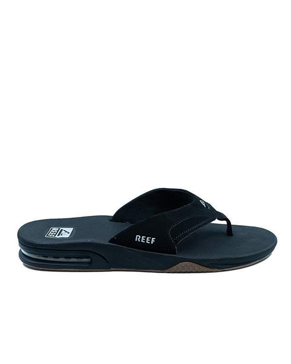 Reef Fanning Flip Flops (black/silver)