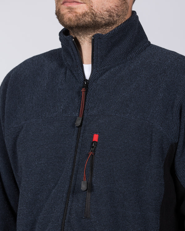 2t Zip Up Tall Bonded Fleece (navy)